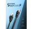 Кабель Ugreen NW134 (10980) Cat 8 U/FTP Ethernet Cable Pure Copper 30AWG. Длина: 1м. Цвет: черный 10980_ 5