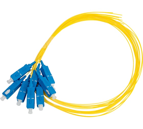 Комплект 8 портов Netlink sc/upc ( pt SC/UPC 9/125, Хомут nylon 2,5x100 мм, SC/UPC SM, 60 мм) УТ-00002096