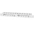Кабельный организатор ЦМО ГКЗ-1U 19" 1U с крышкой, цвет серый, 00-00614407 1