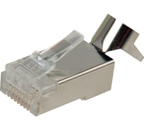 Разъем RJ 45 LANS RJ45M/6F, Cat 6-6A FTP, 100 шт/упаковка Л00003390