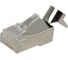 Разъем RJ 45 LANS RJ45M/6F, Cat 6-6A FTP, 100 шт/упаковка Л00003390 1