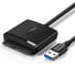 Конвертер Ugreen CM257 USB 3.0 A To 3.5''/2.5" SATA Converter. Цвет: черный 60561 1