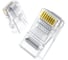 Коннектор Ugreen NW120 (50961) Cat 6 Unshielded RJ45 Modular Plugs 10 шт. Цвет: прозрачный 50961_ 2