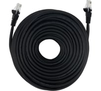 Патч-корд BURO UTP, 4 пары, cat5E, CCA, molded, 25м, черный RJ-45 (m)-RJ-45 (m) 1645955