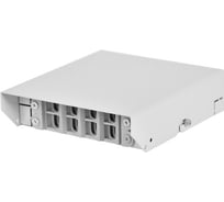 Оптический бокс ЦМО портов: 8, универсальный, светло-серый, БОН-НП-8