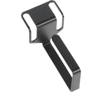 Кабельный органайзер ЦМО, одинарный, изгонутый, черный СБ-Б-9005