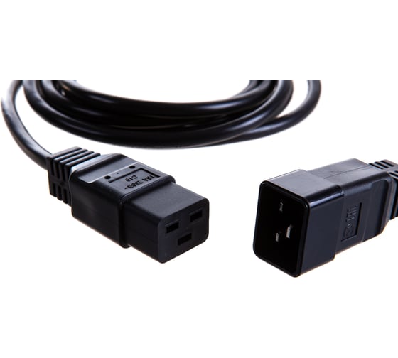 Шнур питания REM с заземлением, длина 3м R-16-Cord-C19-C20-3