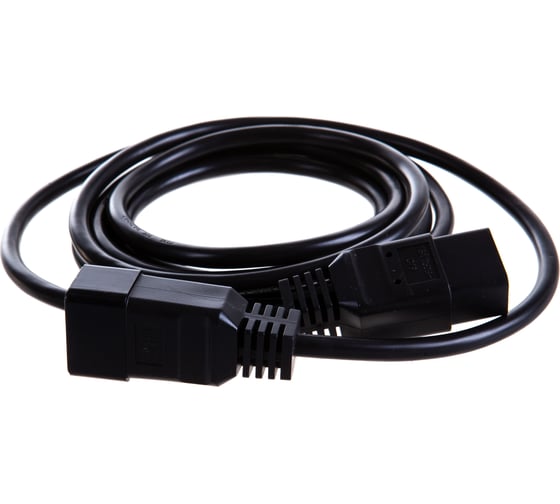Шнур питания REM с заземлением, длина 3м R-16-Cord-C19-C20-3