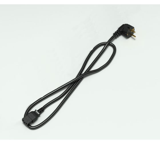 Шнур питания ЦМО с заземлением, IEC, 60320, C13/EU-Schuko, 10А/250В, длина 3м R-10-Cord-C13-S-3