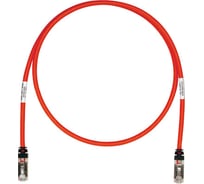 Патч-корд PANDUIT STP6X3MRD TX6 STP, 10Gig, Cat.6А, с модульными разъемами TX6 на обоих концах, 3 м 30126