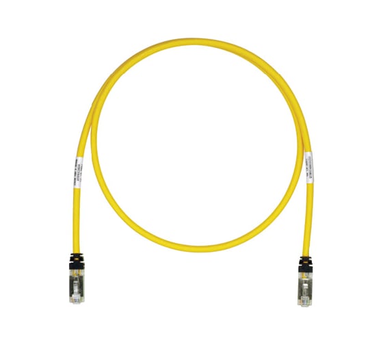 Патч-корд PANDUIT STP6X0.5MYL TX6 PLUS S/FTP, 10Gig 48373 1