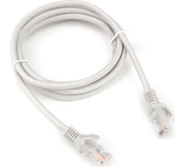 Патч-корд Cablexpert LSZH UTP кат.5e, 1м, литой, многожильный (серый), PP31-1M