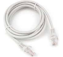 Патч-корд Cablexpert LSZH UTP кат.5e, 2м, литой, многожильный (серый), PP31-2M