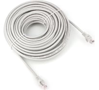 Патч-корд Cablexpert LSZH UTP кат.5e, 20м, литой, многожильный (серый), PP31-20M