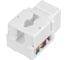 Модуль Keystone Jack RJ-45 CAT 6 неэкранированный 110 IDC тип 90 градусов, белый REXANT 02-0254 2