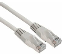 Патч-корд REXANT F/UTP RJ45-RJ45, CAT 6, LSZH, серый, 5 м 18-8107-1