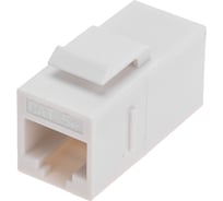 Проходной адаптер REXANT формата Keystone, Jack RJ-45(8P8C), UTP, CAT 5e PRO 02-0101 33822499