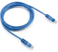 Кабель патч-корд А1 1.5 м., U/UTP, 5e, CCA, синий A1-LCU5E-1.5M-BL