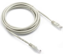 Кабель патч-корд А1 3 м., U/UTP, 5e, CCA, серый A1-LCU5E-3M