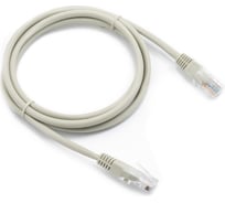 Кабель патч-корд А1 1.5 м., U/UTP, 5e, CCA, серый A1-LCU5E-1.5M