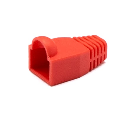 Колпачки для rj-45 OXION красные, 100 шт., пакет, арт. OX-RJ-45PRRDPB