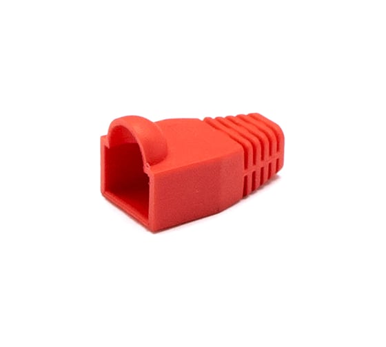 Колпачки для rj-45 OXION красные, 100 шт., пакет, арт. OX-RJ-45PRRDPB 1
