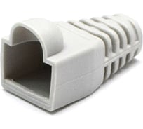 Колпачки для rj-45 OXION серые, 100 шт., пакет, арт. OX-RJ-45PRGYPB