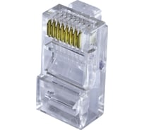 Компьютерный коннектор OXION RJ-45 (8P8C), 100 шт., пакет, арт. OX-RJ-45PCS100