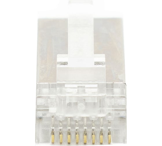 Компьютерный коннектор OXION RJ-45 (8P8C) FTP Cat. 6, 2 шт., блистер, арт. OX-RJ-45CAT6SHLDx2