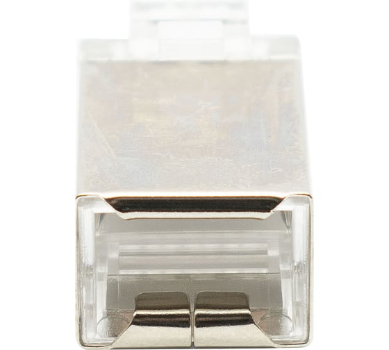 Компьютерный коннектор OXION RJ-45 (8P8C) FTP Cat. 6, 2 шт., блистер, арт. OX-RJ-45CAT6SHLDx2