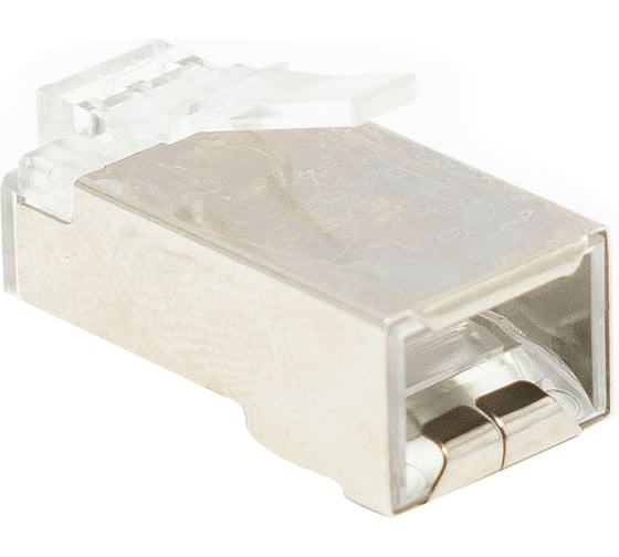 Компьютерный коннектор OXION RJ-45 (8P8C) FTP Cat. 6, 4 шт., блистер, арт. OX-RJ-45CAT6SHLDx4
