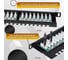 Патч-панель Retic UTP 19" 0.5U 24 порта RJ-45 Krone IDC Cat.5e, PP-19-0.5U-IDC-24-C5E-TWCS 3
