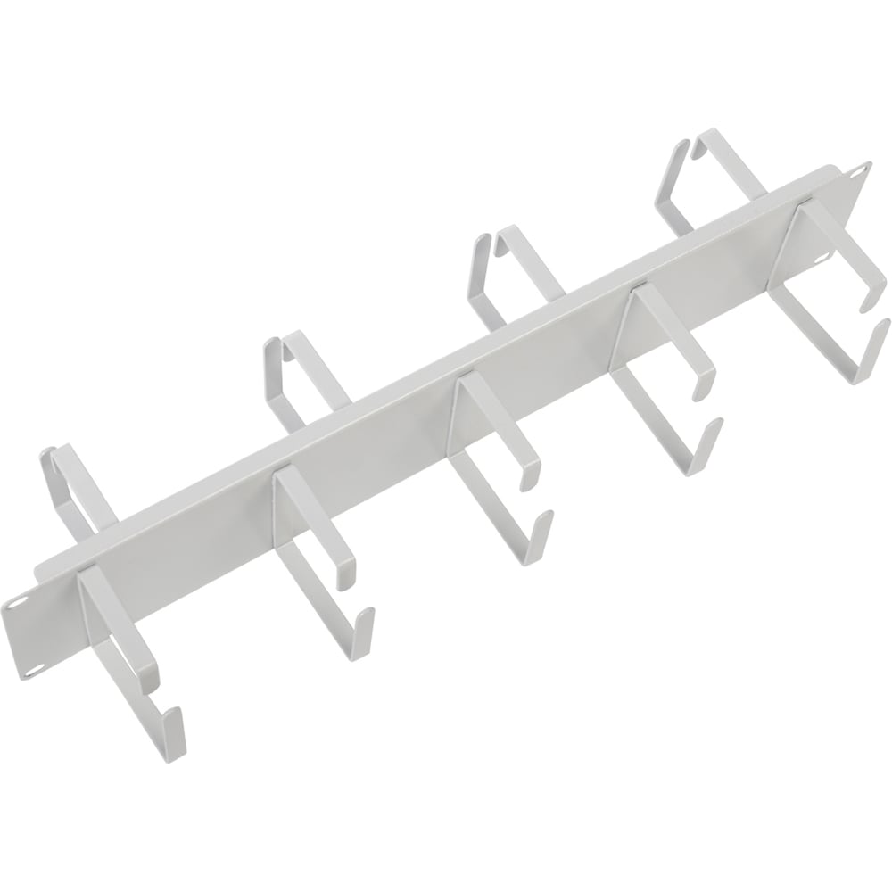 Кабельный горизонтальный двусторонний органайзер ЦМО 19, 2U, 9 колец ...