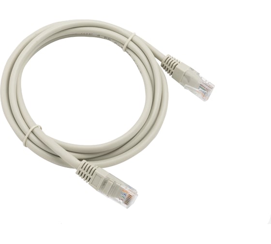 Кабель патч-корд A1 1.5 м., U/UTP, 5e, медь, серый A1-LCU5E-C-1.5M