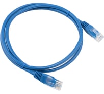 Кабель патч-корд A1 1 м., U/UTP, 5e, медь, синий A1-LCU5E-C-1M-BL