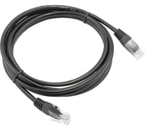 Кабель патч-корд A1 2 м., U/UTP, 5e, медь, черный A1-LCU5E-C-2M-BK