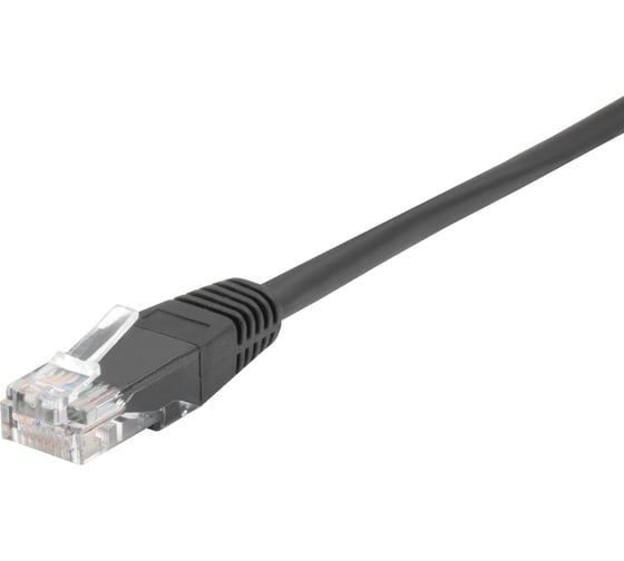 Кабель патч-корд A1 5 м., U/UTP, 5e, медь, черный A1-LCU5E-C-5M-BK