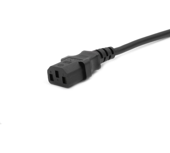 Кабель питания A1 3 м., С13-С14, 3x1 мм², 2200 Вт., черный A1-PC1-C13-C14-3M