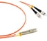 Патч-корд LANMASTER оптический , LSZH, дуплексный, LC/PC-FC/PC, MM 50/125, 1.0 м LAN-2LC-2FC/OM2-1.0 1