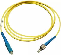Патч-корд оптический симплексный TWT PVC, ST/UPC-SC/UPC, SM OS2, 1.0 м TWT-ST-SC/SU-1.0