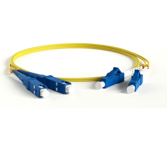 Патч-корд оптический дуплексный TWT PVC, LC/UPC-LC/UPC, SM OS2, 20 м TWT-2LC-2LC/SU-20 1
