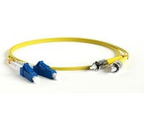 Патч-корд оптический дуплексный TWT PVC, ST/UPC-LC/UPC, SM OS2, 3.0 м TWT-2ST-2LC/SU-3.0