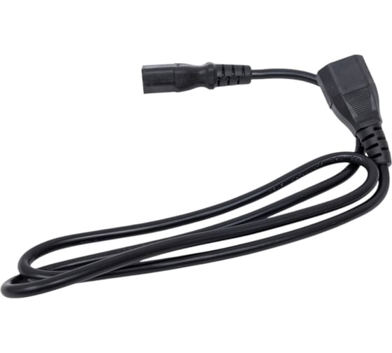 Комплект кабелей Filum FL-PC-C13/C14-C1-1.0-BK 5шт, ПВС-АП 3x1.0 С13 - C14, 220/250В, 10А, черный, 1м FL-PC-C13/C14-C1-1.0-BK/5