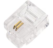 Коннектор OXION RJ-11 (6P2C), пакет 100 шт., арт. OX-RJ-116P2C100PCS