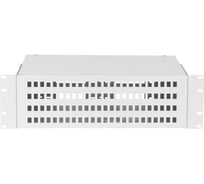Оптический кросс NIKOMAX 19", 3U, до 96 SC портов или 192 LC портов, серый, NMF-RP96SC-WS-ES-3U-GY