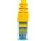 Шнур NIKOMAX U/UTP 4 пары, категория 6, 7х0,205мм, желтый, 0,15м NMC-PC4UE55B-001-C-YL 3