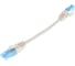 Шнур NIKOMAX U/UTP, 4 пары, категория 6, 7х0, 205 мм, PVC, серый, 0.15 м NMC-PC4UE55B-001-GY 1