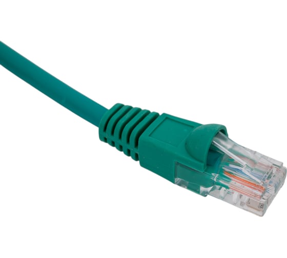 Патч-корд UTP 4 пары cat5E CCA molded 3м зеленый RJ-45 (m)-RJ-45 (m) BURO 1428206
