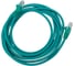 Патч-корд UTP 4 пары cat5E CCA molded 3м зеленый RJ-45 (m)-RJ-45 (m) BURO 1428206 3