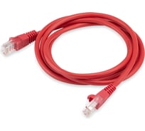 Патч-корд UTP 4 пары cat5E CCA molded 1.5м красный RJ-45 (m)-RJ-45 (m) BURO 1427808